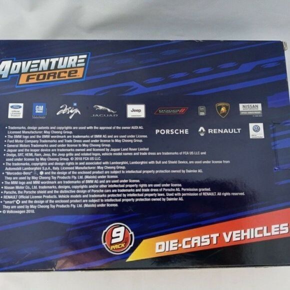 Adventure Force 9 Pack Of Die-Cast Vehicles Ford,G - Picture 6 of 12